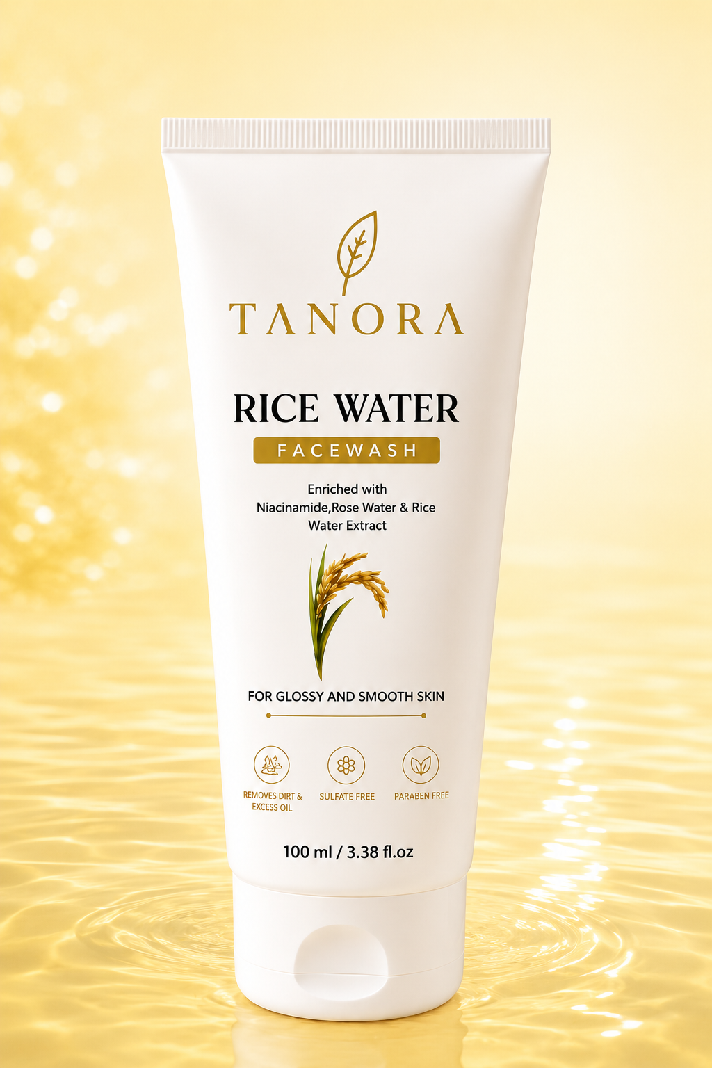 Tanora Gentle Facewash bottle